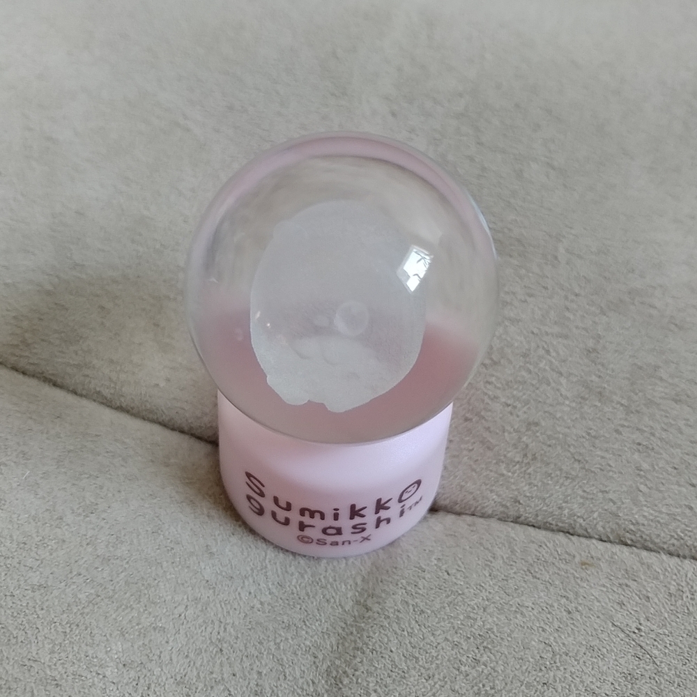 San-X Sumikko Gurashi Shirokuma mini light-up crystal ball